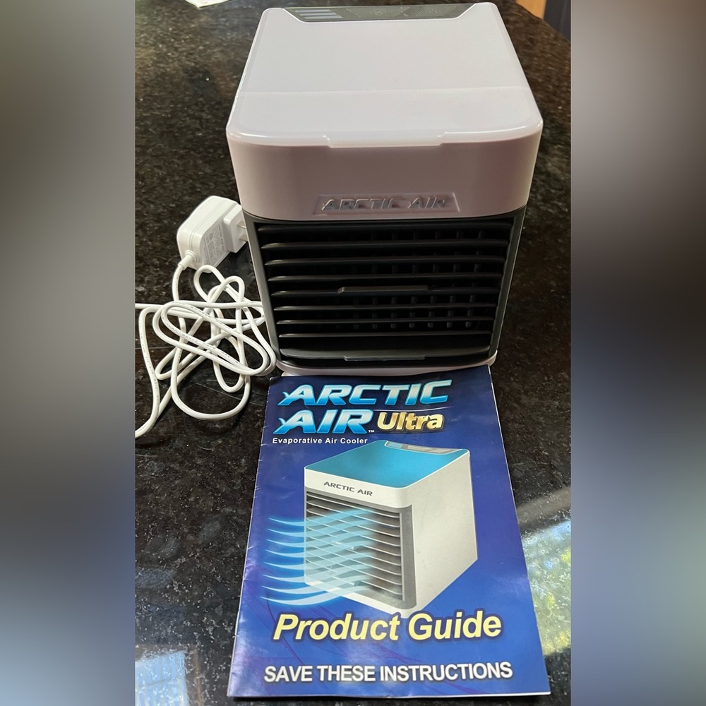 Artic Air evaporative cooler.  Works great!  Use in your office or anywhere.